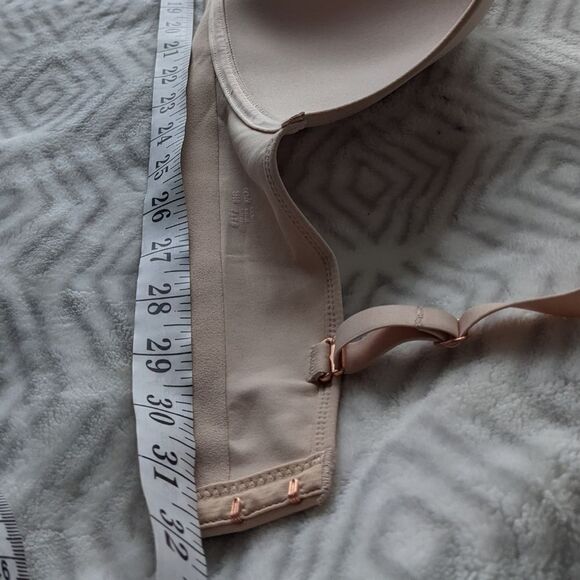 Aerie Real Me Wireless Lightly Lined Bra beige nude 38DD c015 - Picture 2 of 12